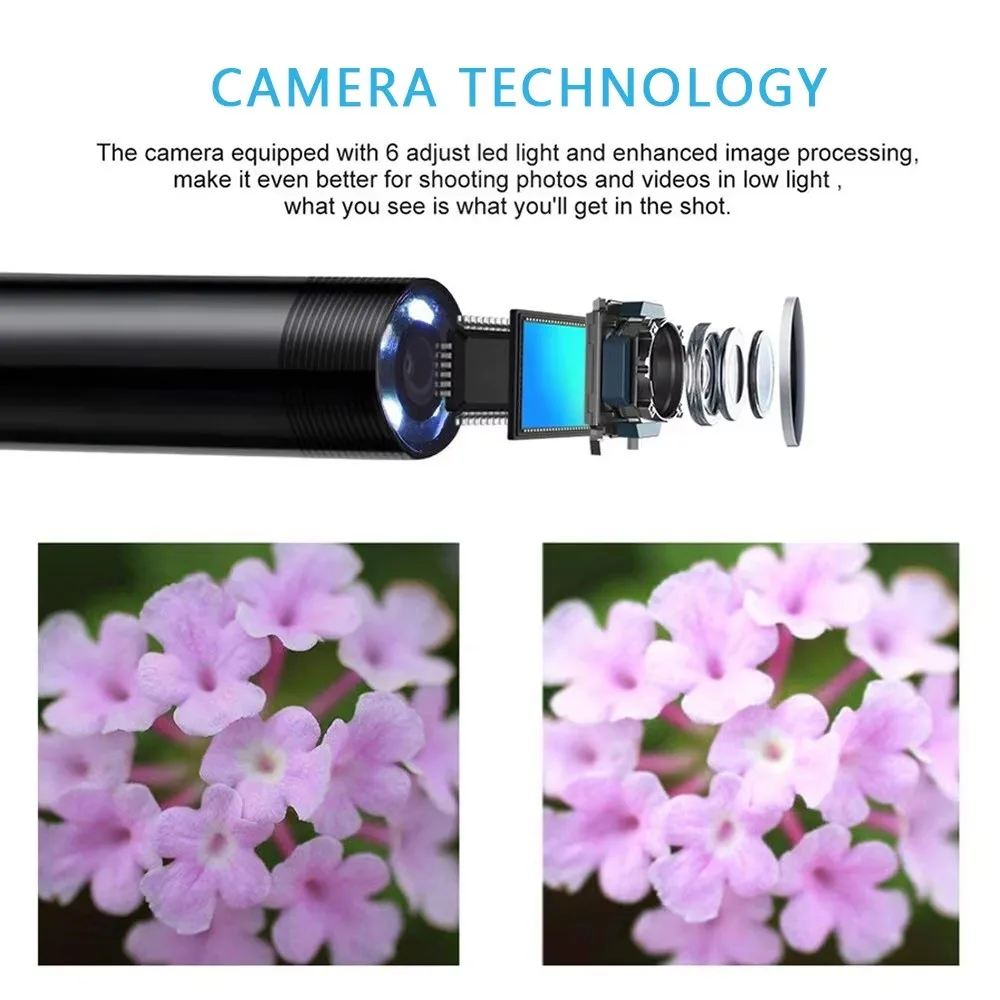 Professional Endoscope HD Wire Camera-Imported