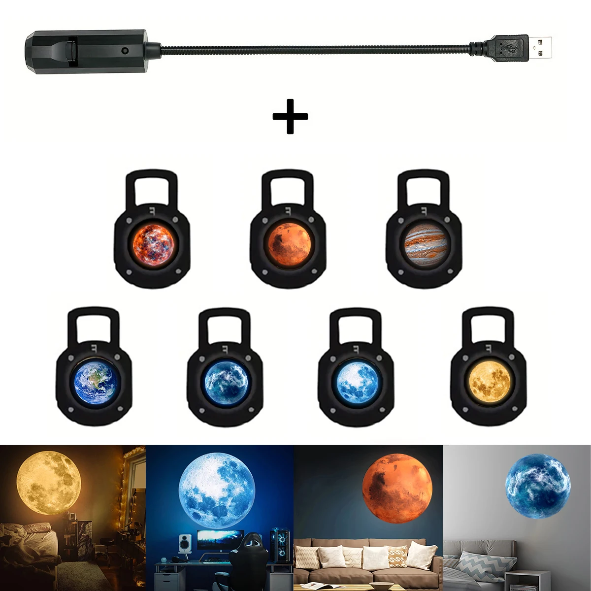 Mini Galaxy Star Projector