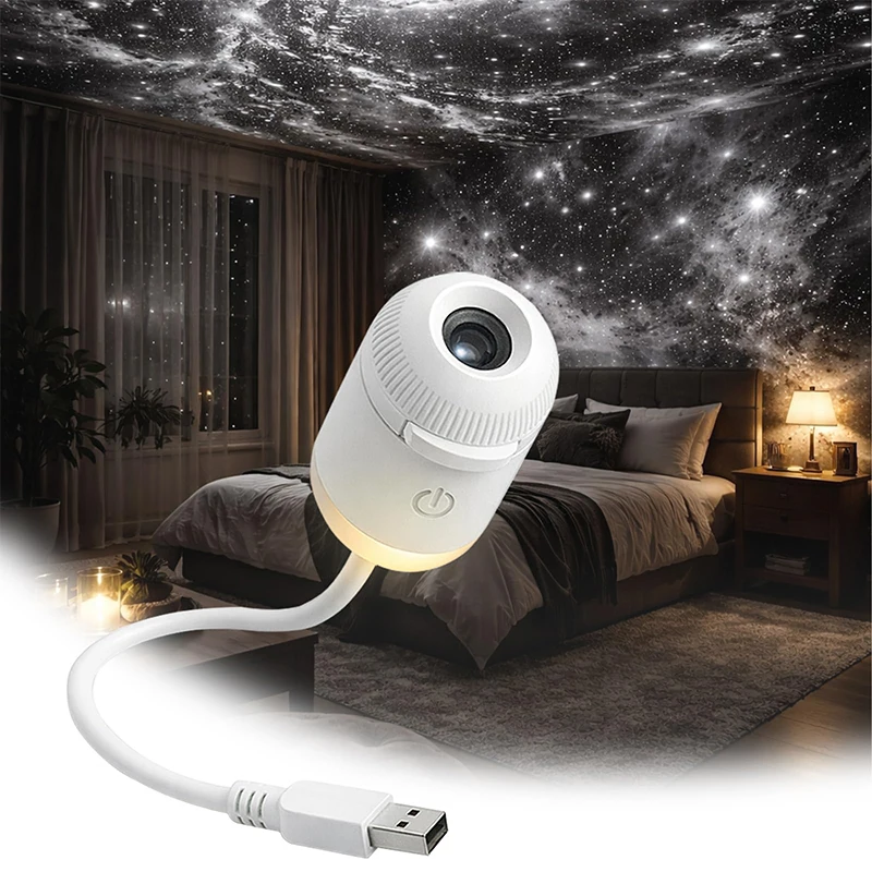 Mini Galaxy Star Projector & Night Light