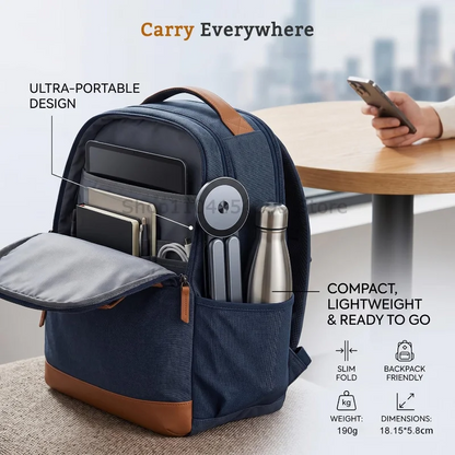 STECH™ 3-in-1 Magnetic Foldable Stand for Phone, Tablet and Laptop