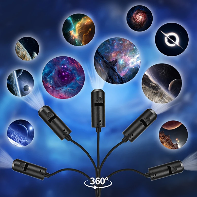 3-in-1 Moon Projector