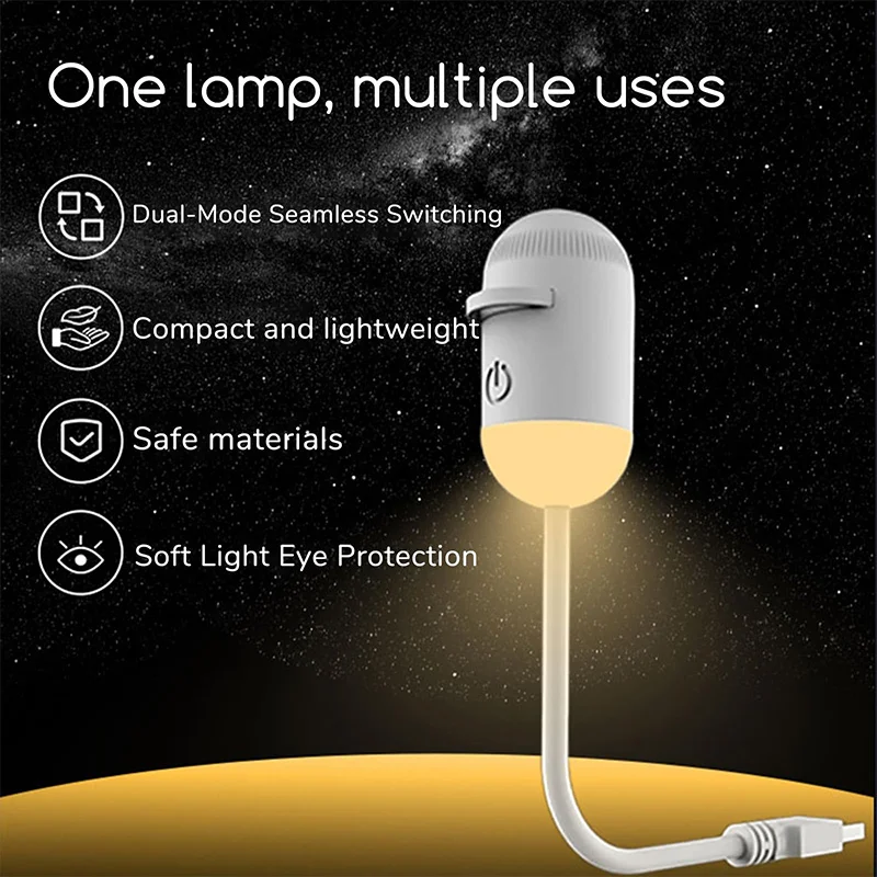 Mini Galaxy Star Projector & Night Light