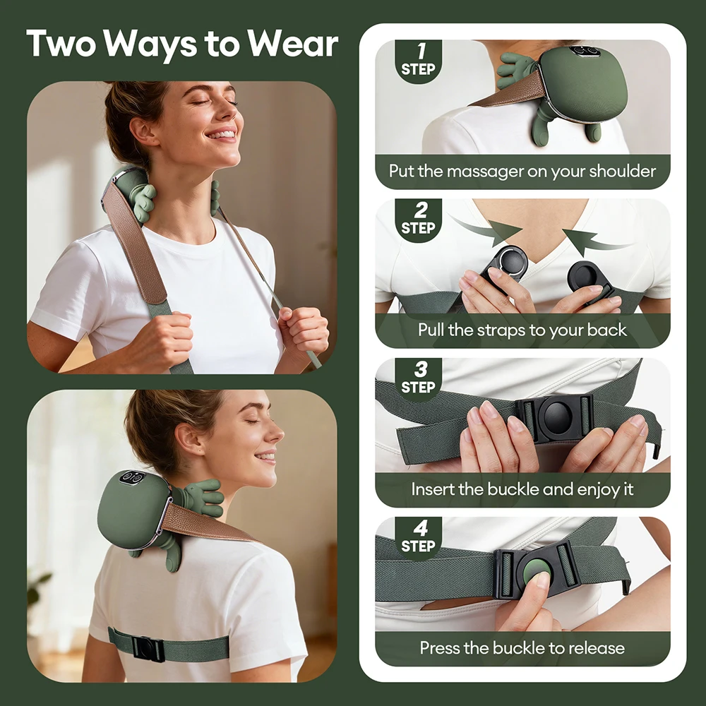 Bionic Finger Neck Shoulder Massager
