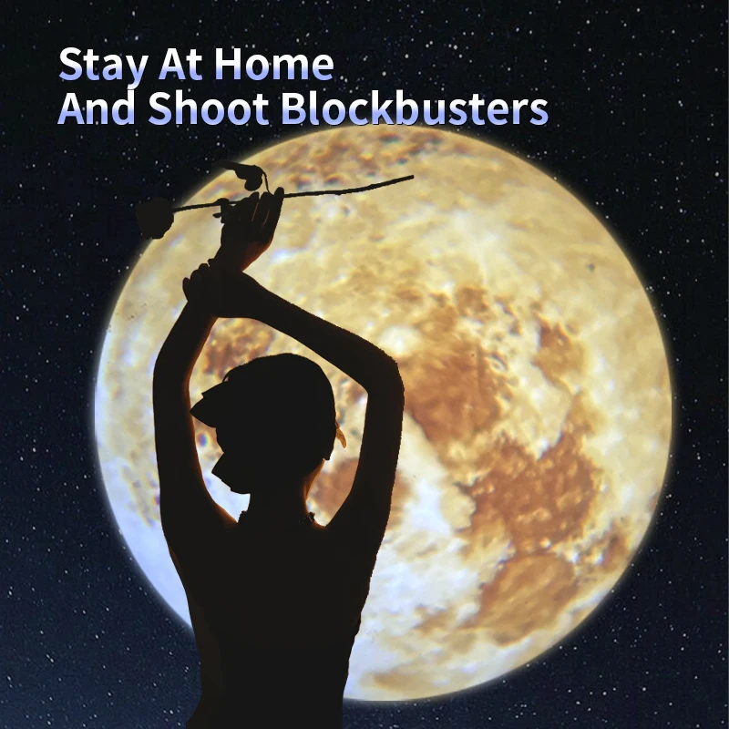 3-in-1 Moon Projector